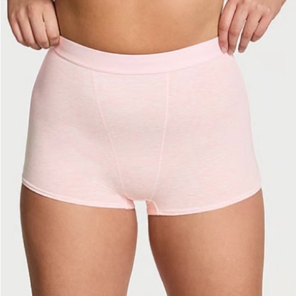 Victoria’s Secret High-Waist Boyshorts - Light Pink Marbled -Size XXL -NWT - Picture 1 of 4